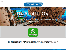 Tablet Screenshot of doaudit.fi